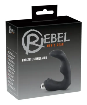 Rebel L-Shape Czarny - Wibrująca Maszyna Intymna do Masażu Prostaty