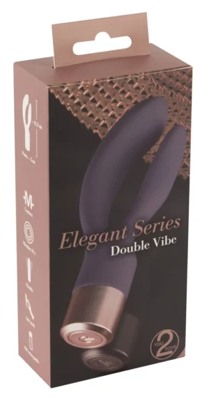 Elegant Series model Rabbit - kompaktowy masażer wielofunkcyjny 15 cm