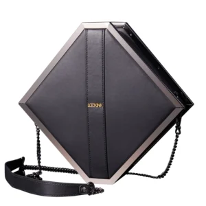 LOCKINK Elegancka torba z zestawem akcesoriow bondage, czarna